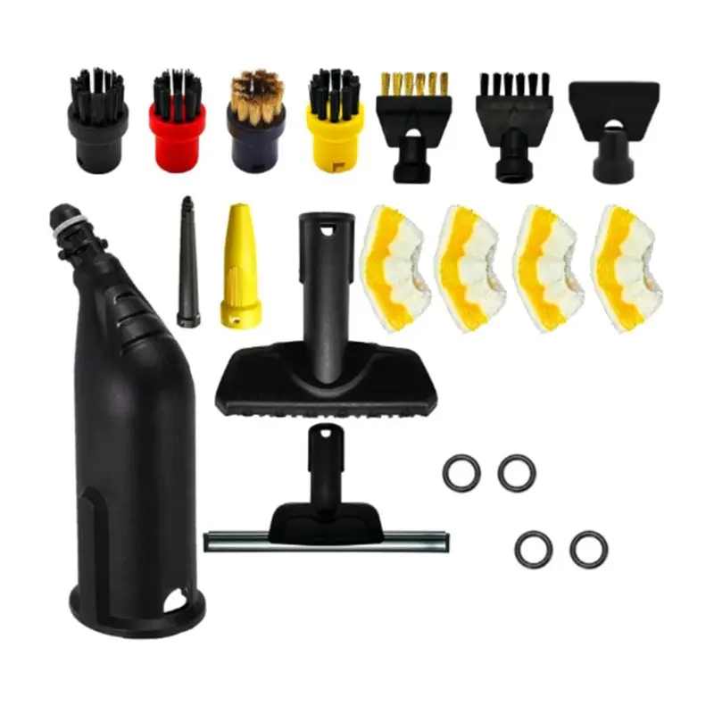B46C Universal Floor Nozzle& Window Squeegee Steam Jet Accessories For Karcher SC1-SC5 Steam Cleaner Brush Sets