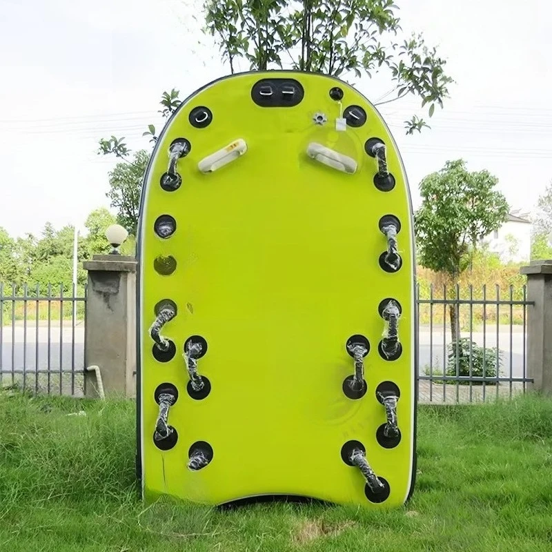 Large Inflatable Rescue Sled Inflatable Body Board Water Floating Pad Inflatable Jet Ski Sled Rescue Board