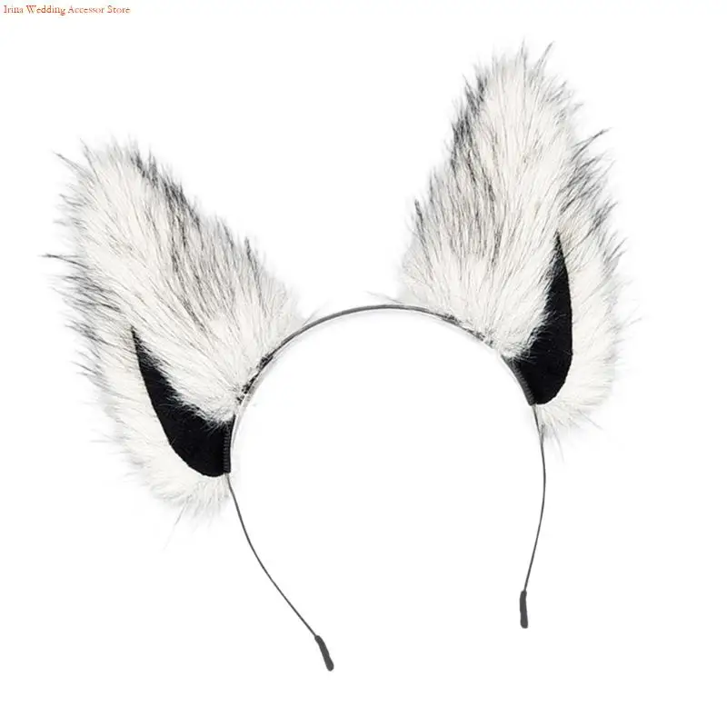 G92D Lông Thú Giả Mèo Cáo Dây Đội Đầu Dành Cho Nữ Cô Gái Halloween Trang Phục Hóa Trang