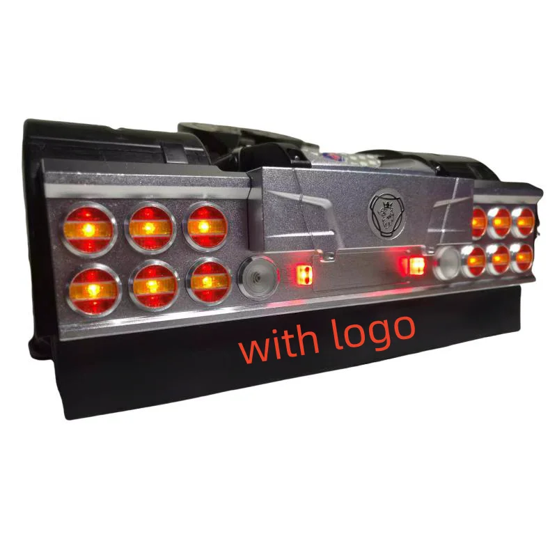 Rear Bumper Lamp LED Light Taillight for Tamiya 1/14 RC Truck Scania 770s 56323 56368 Tractor Trailer LESU Parts