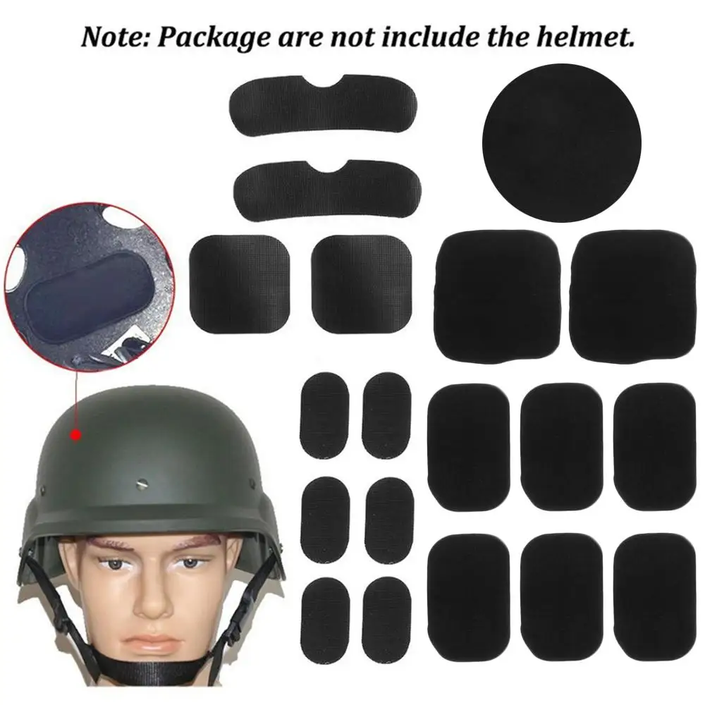 1Set EVA Cushions Hunting Shooting Protect Helmet Sticker Foam Liners Pads Sports Protective Cap Pad