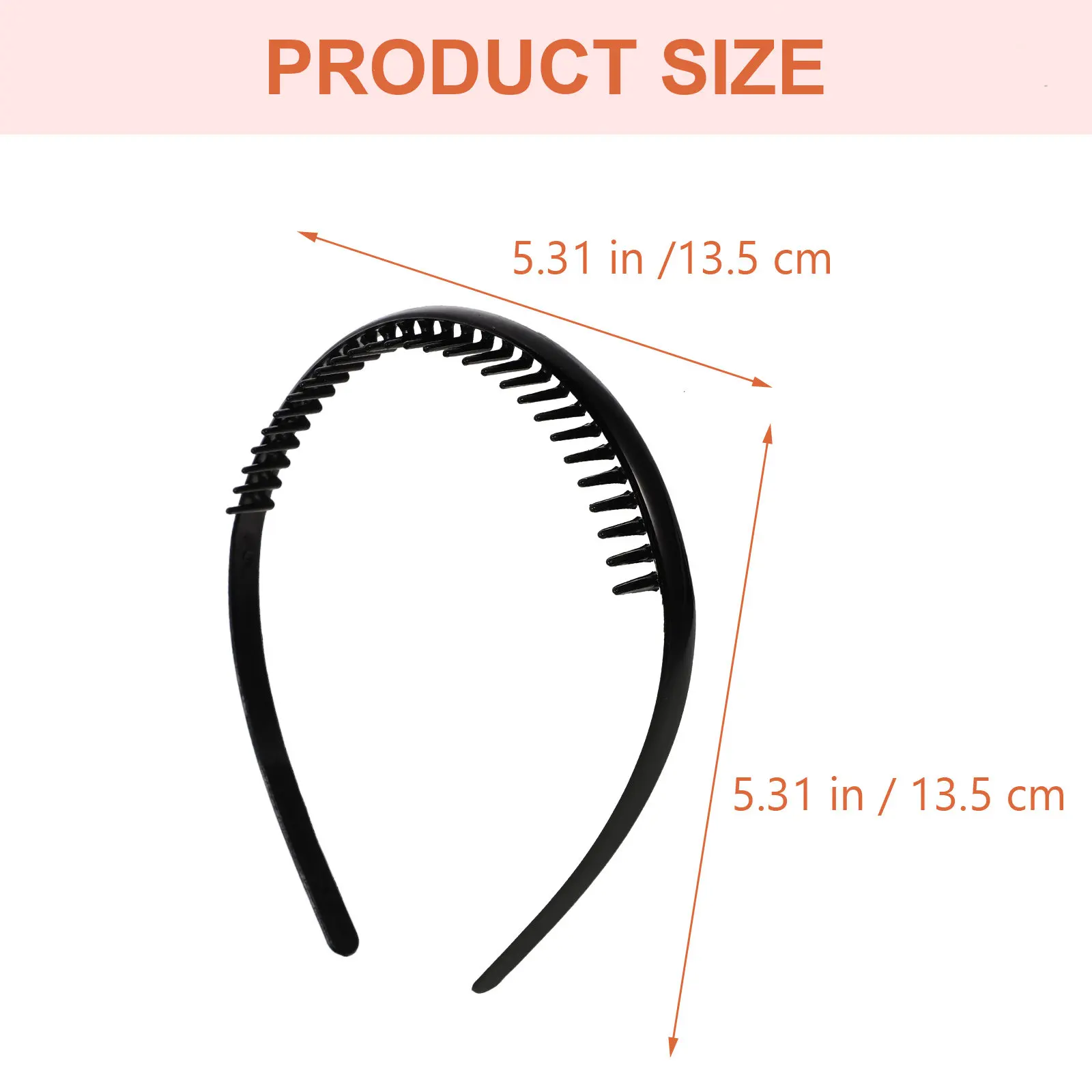 8Pcs Fashion Non-Slip Headbands for Women Made of Premium Materials Stable Grip Headband Set for Exercising Makeup Face Wash