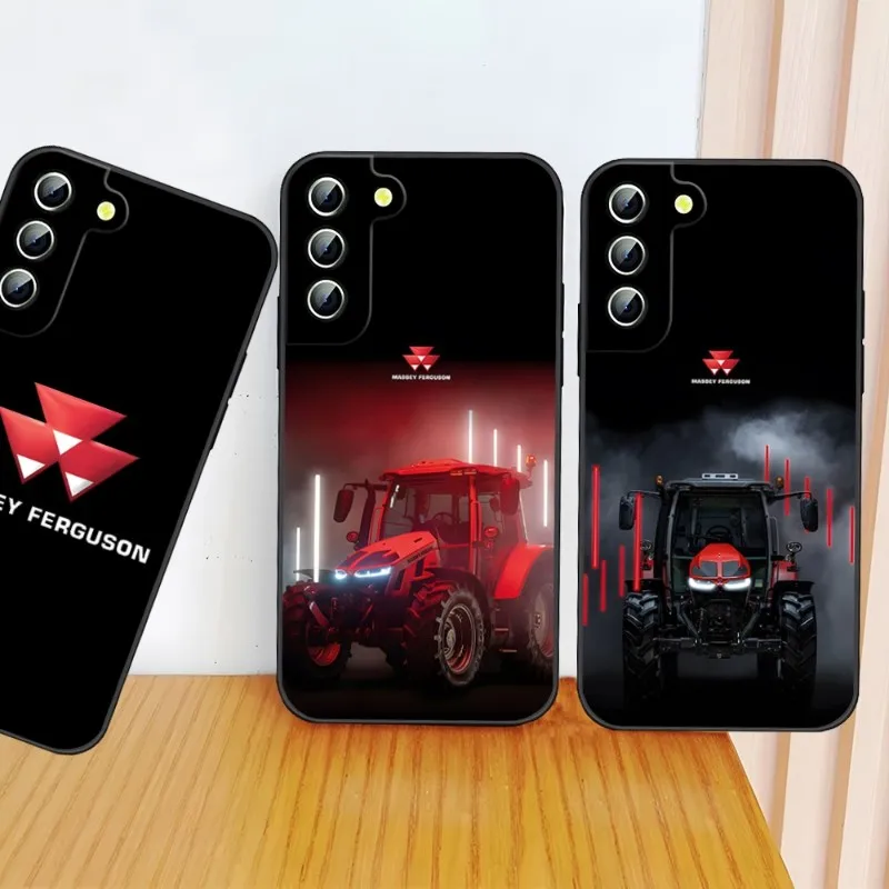 Massey Ferguson Phone Case For Samsung Galaxy S23 S21 S22 S20 S30 Ultra Fe S10 S8 S9 Note 20 10 Pro Plus Back Cover