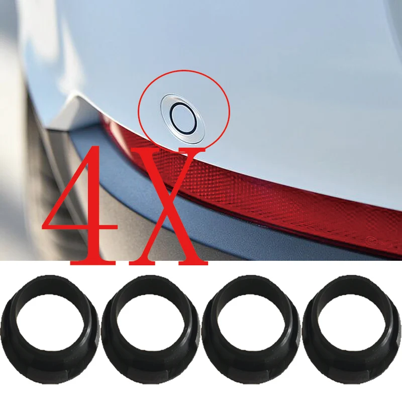 4X Parking Sensor Rubber Seal O-Ring For Amarok 2017 2018 2019 2020 2021 2022 2023