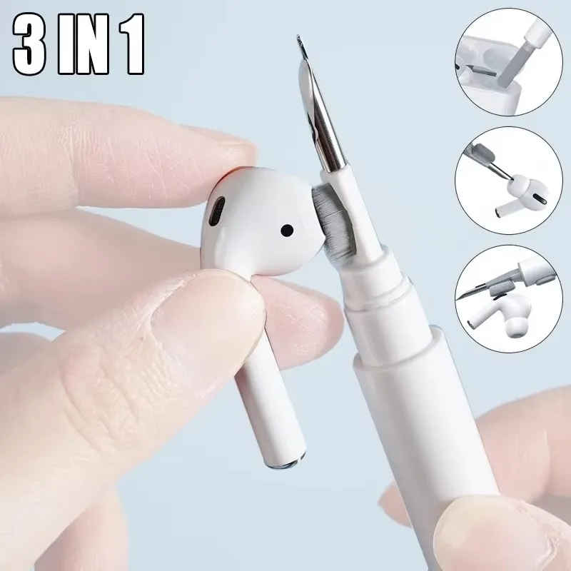 Bluetooth Headset Cleaning And Dusting Brush Earpiece Brush Cleaning Device Suitable For Apple Huawei Universal Cleaning