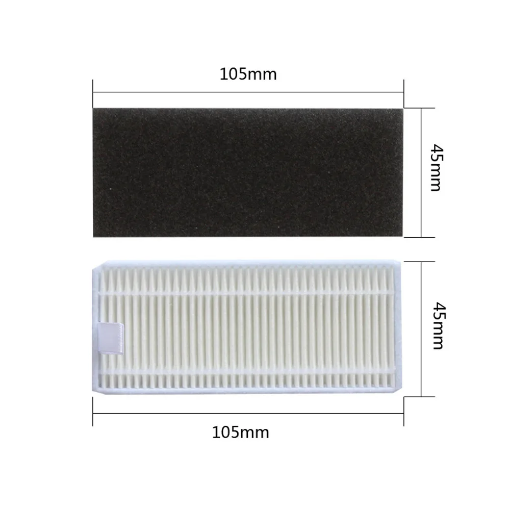 For Lefant M200/M201/ M501A/M520/M571/T700/U180 Roller Side Brush HEPA Filter Mops Robot Vacuum Accessories kit Parts002