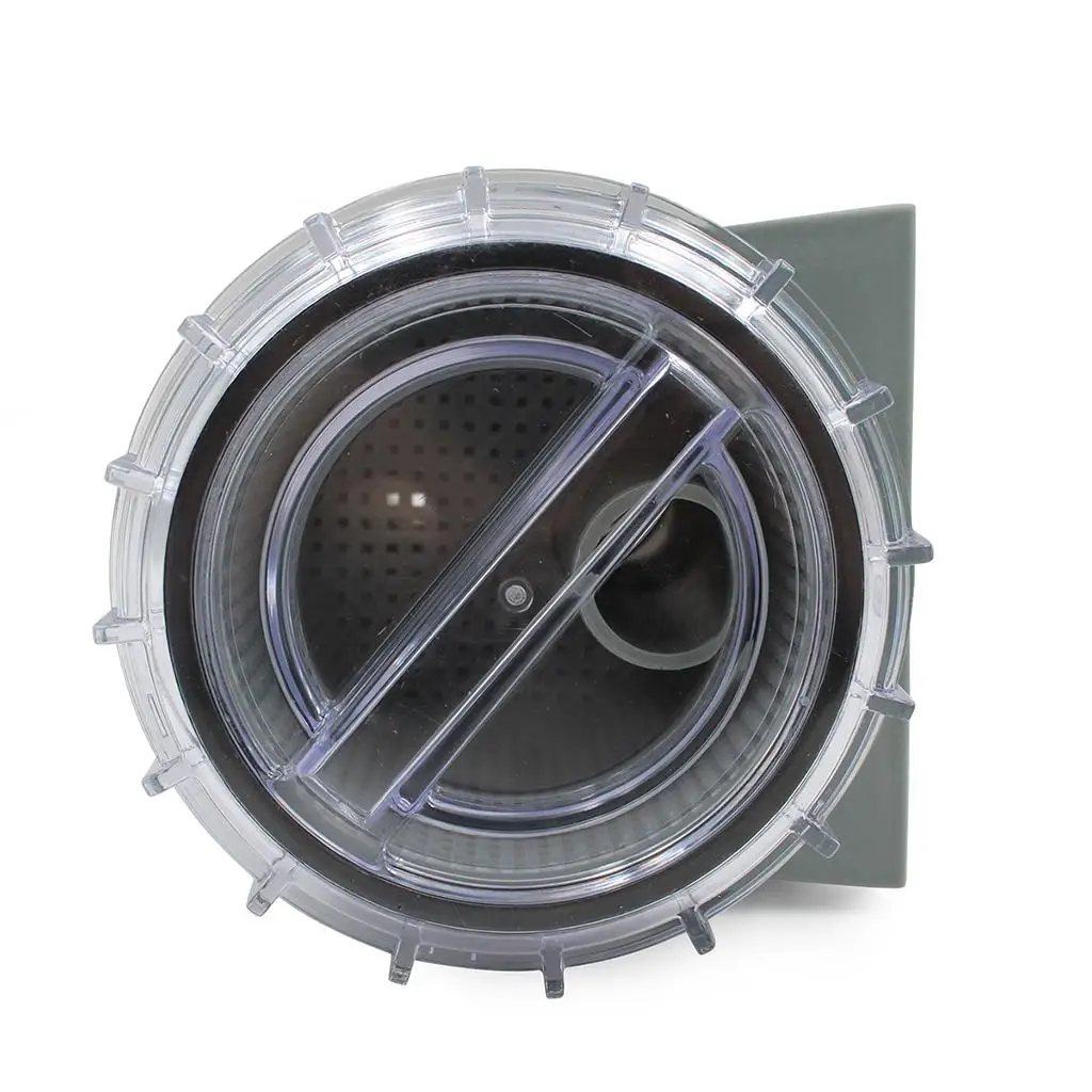Marine Intake Water Strainer Plastic Compact Filter with Clear Top for Boat Engine Safety