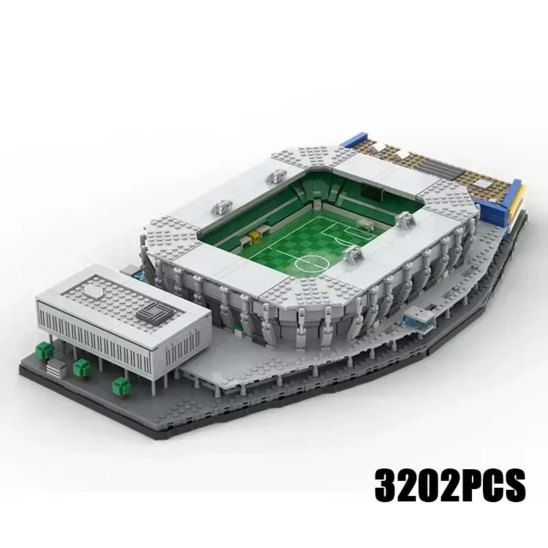 

Saint Gallen Football Stadium Moc Building Bricks Модель с видом на улицу Подарки Рождественские технологии Модульные блоки Игрушки DIY Сборка