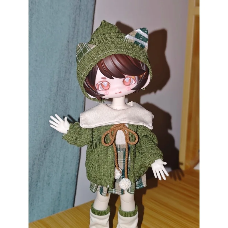 

23Cm BJD Toys Body Replaceable Bust Type Hand Shape Can Increase Height Fair Pink/Wheat/Skin Action Figures Body Dolls