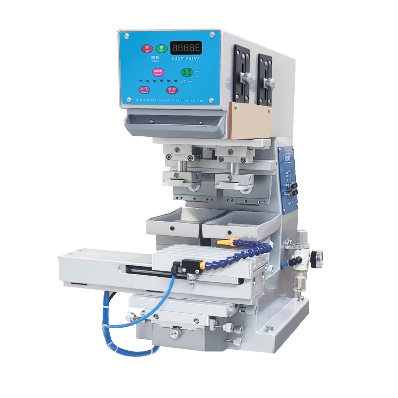 

Высококачественный двухцветный настольный тампонный принтер для игрушек, футболок, подушек и мышей (малый формат)