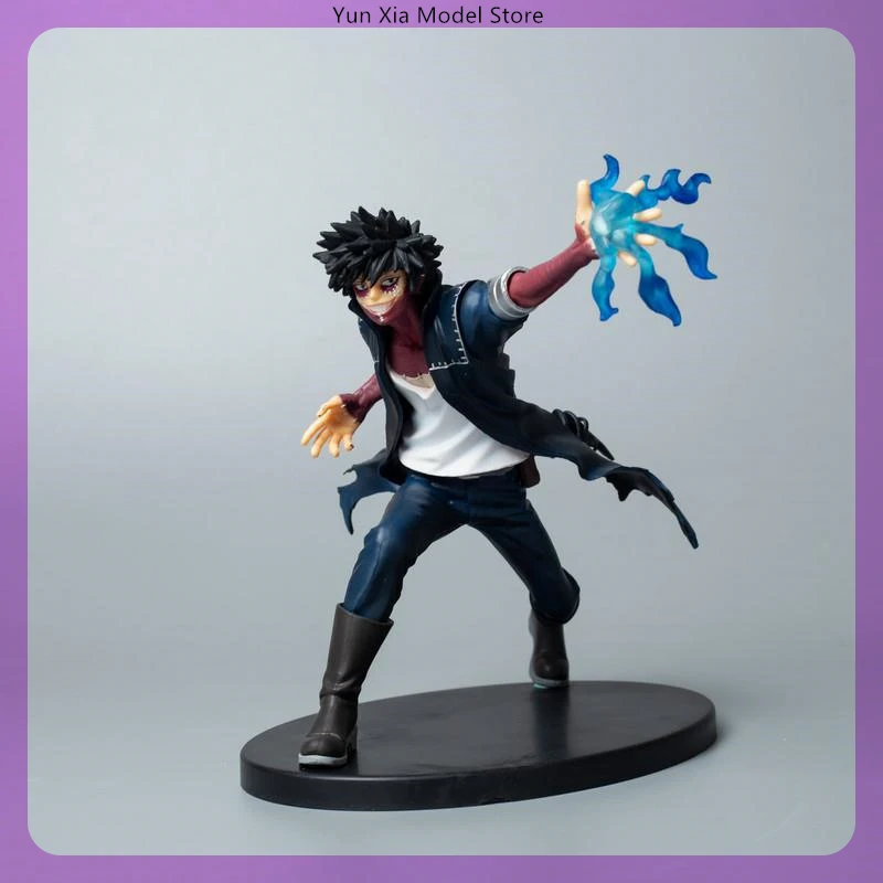 15cm My Hero Academia Villains Dabi Battle 2nd Anime Figure Model Statue Boys Collection Desktop Decoration Ornament Toys Gifts