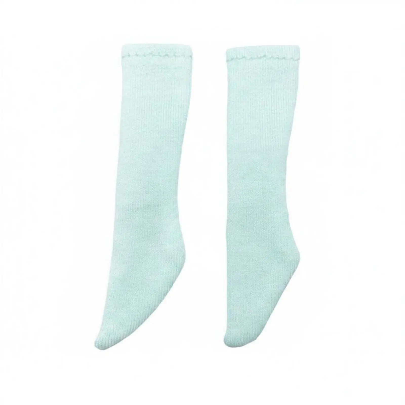 Premium Cotton Doll Socks Ribbed Texture Accessories for Blythe Dolls Clothes 20cm Miniatures Display