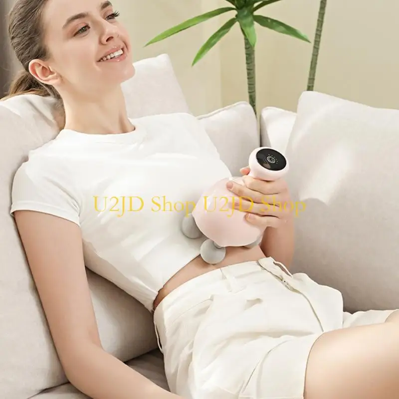 U2JD Skin Safe 4 Head Massage Portable Design Quiet Vibrating Technology