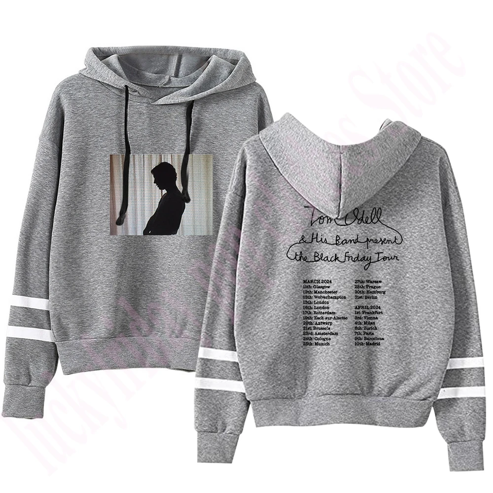 Tom Odell Black Friday 2024 tour Hoodie  Hand sleeve Sweatshirt Unisex Pullover Tracksuit