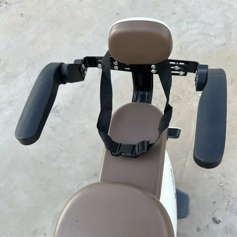 Picture 3: Universal Kids Safety Armrest For Motorcycle Rear Seat Foldable Design Tension Scooter Modification Accessories For Children