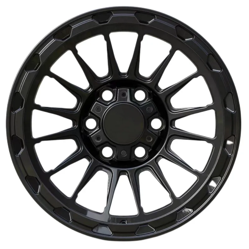 Piatto profondo fuoristrada Multi raggi 16 17 18 pollici 5x100 6x139.7 5x150 4X4 Ruote in lega di alluminio fuoristrada forgiate per camion SUV Pickup