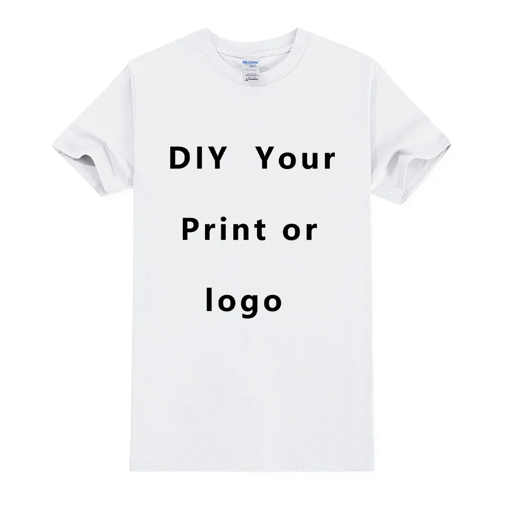 EU Size 150gsm 180gsm 100% Cotton Custom T Shirt Make Your Design Logo Text Men Women Print Original Design Gifts Tshirt