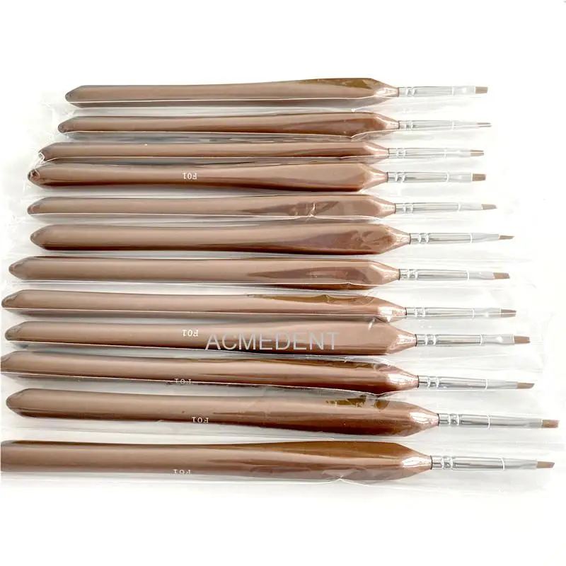 Dental Sable Hair Brush Pen Porcelain Brushes Enamel Veneering Powder Opaque