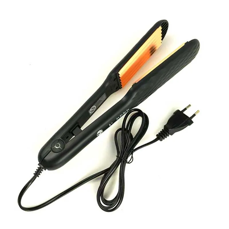 Haar Eisen 3D Haar Crimper Professionelle Volumizing Curling Eisen Mais Dauerwelle Flauschigen Schiene Flache Eisen Haar Styling Werkzeuge