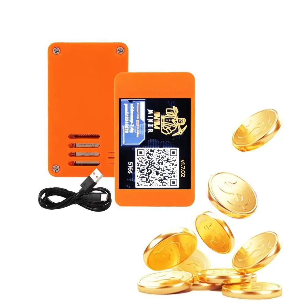 

Для NerdMiner V2 2,8-дюймовый дисплей, лотерея машина, низкий режим 988 кГц, вычислительная мощность, неограниченное количество Solo X8R2