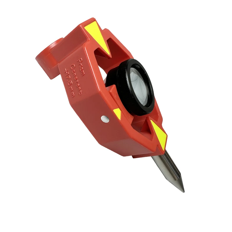 Imagem -04 - Mini Prisma da Liga de Alumínio para a Estação Total Pratera Revestido Polos 17.5 mm Novo