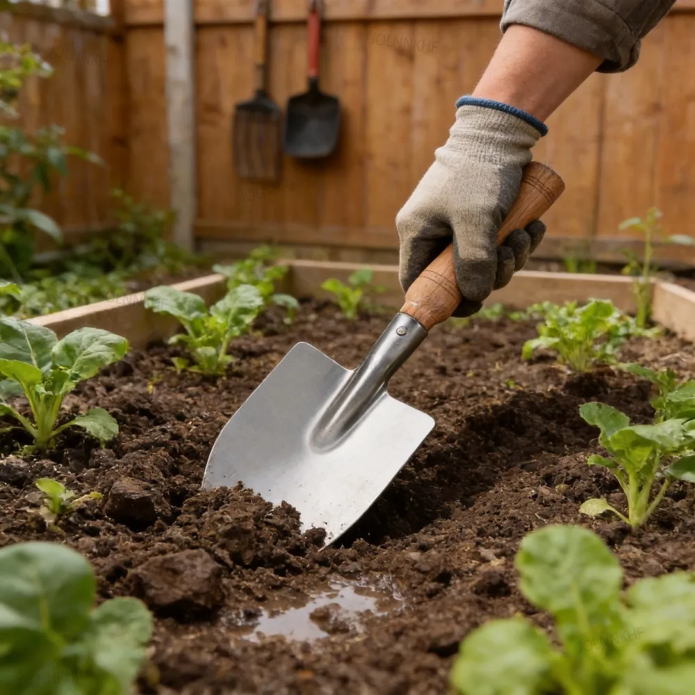 Flower Spade Stainless Steel Small Shovel Planting Flowers Garden Tool Pot Planting Gardening Digging Soil Succulent for Weeding