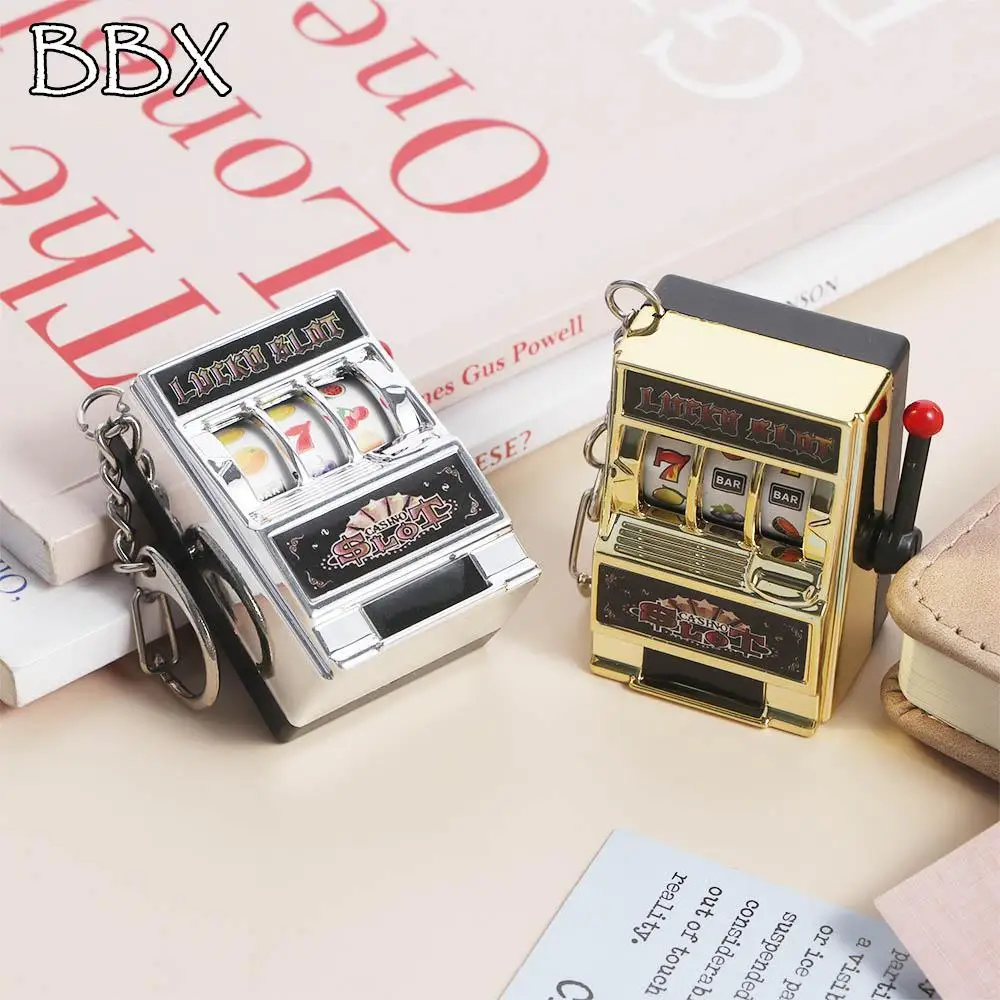

Funny Toys Funny Games Educational Toy Gag Toys Slot Machine Key Chains Lucky Jackpot Keyrings Fruit Machine Safe Machine