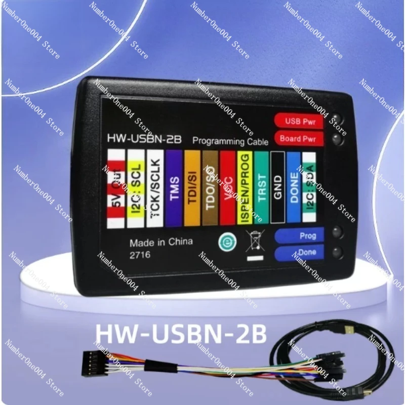 

Кабель для загрузки программ HW-USBN-2B, высокоскоростной программатор-симулятор для электронных компонентов