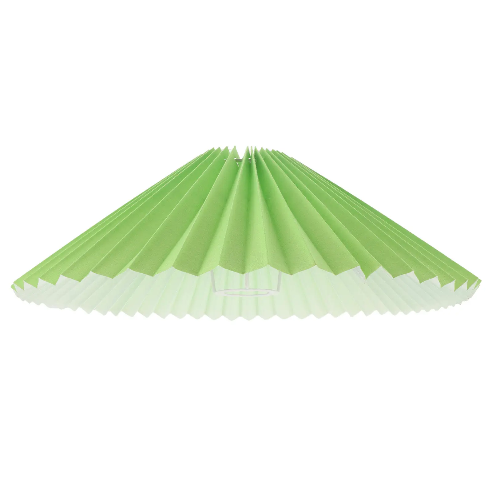 Pleated Fabric Lamp Shade Bell Lampshade Cover Sage Green 4.7 Tops 12.6 Bottom 8 Vertical Replacement Table Bedside Floor Lamps