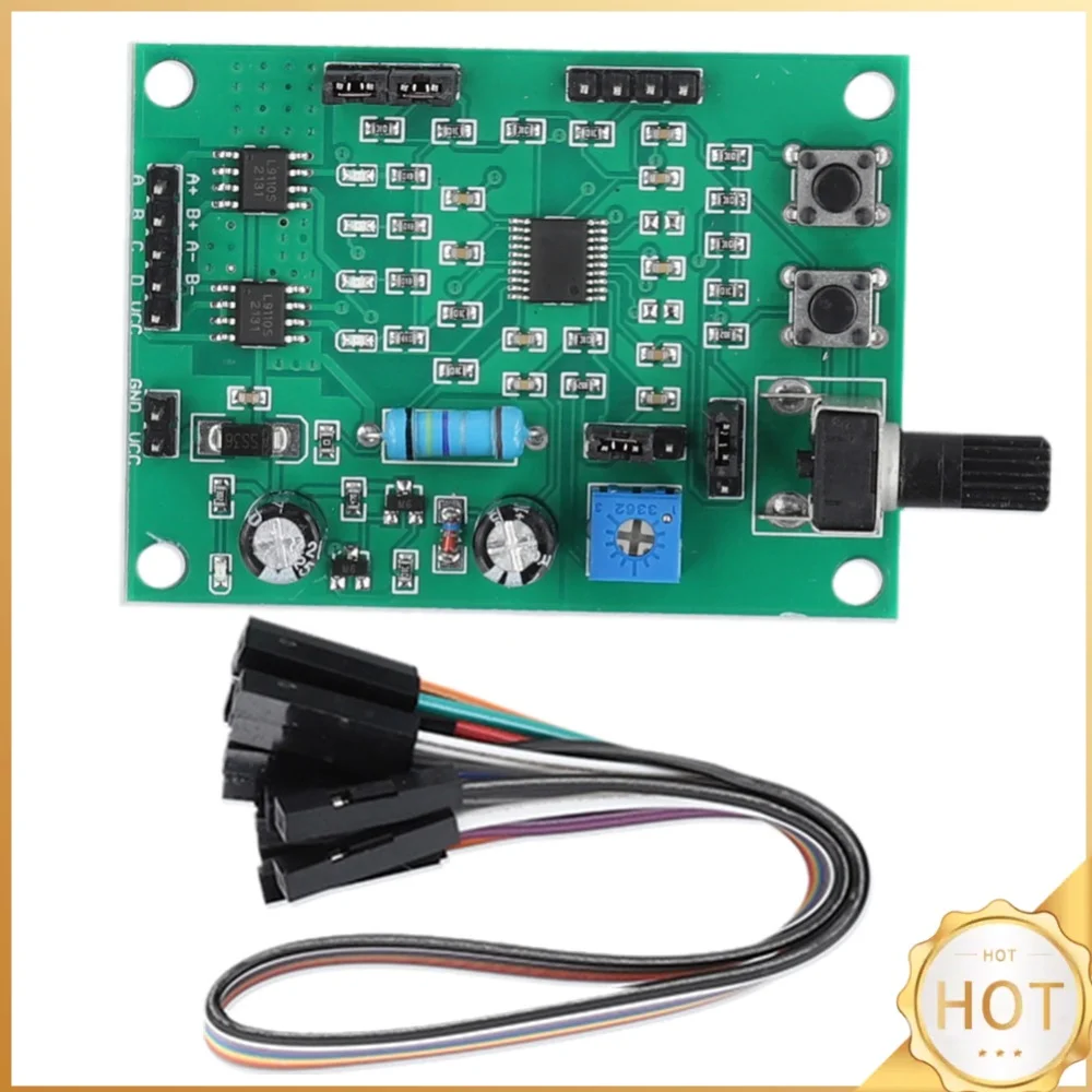 Stepper Motor Driver Board Speed Controller 2-Phase 4-Wire 4-Phase 5-Wire Mini Stepper Motor Driver Board Multi-Function for DIY