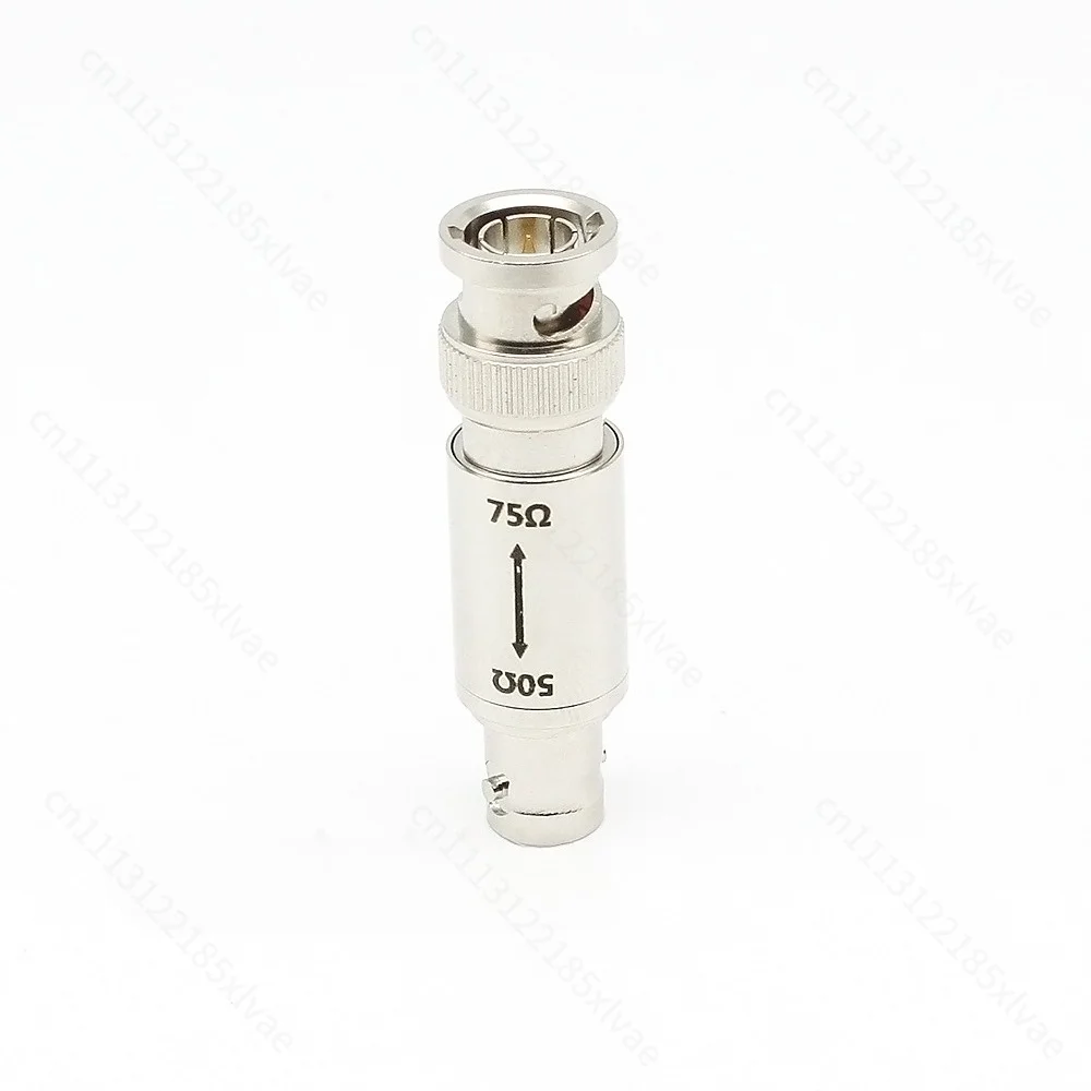 BNC Impedance Converter 50 Ohm to 75 Ohm Adapter, BNC Male to BNC Female Connector