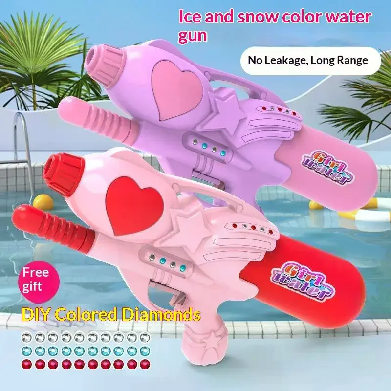 Summer Outdoor Water Spray Toy, High Pressure Water Blaster for Pool Beach Water Fun for Kids