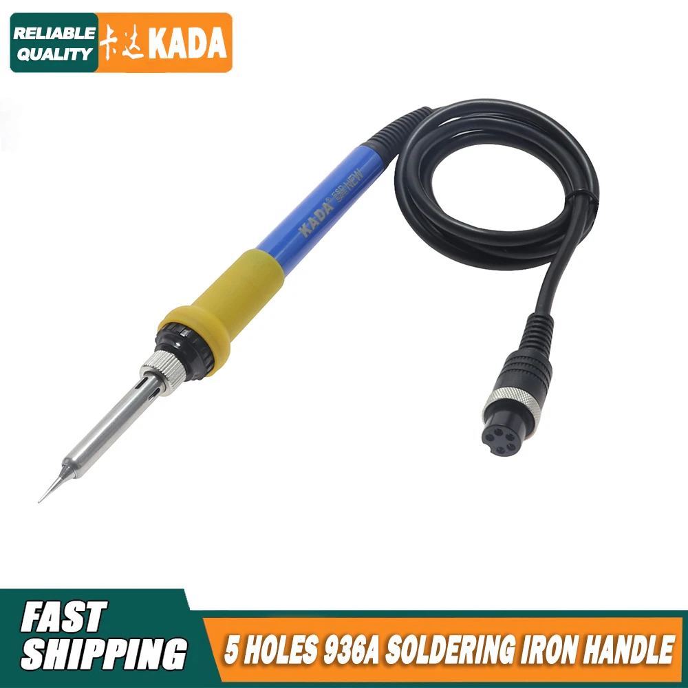 90W 936A soldering iron handle 5 Holes Soldering Station Iron Handle For KADA 878D+.878D++.2018D+.903D.9803D+.951D 952AD+