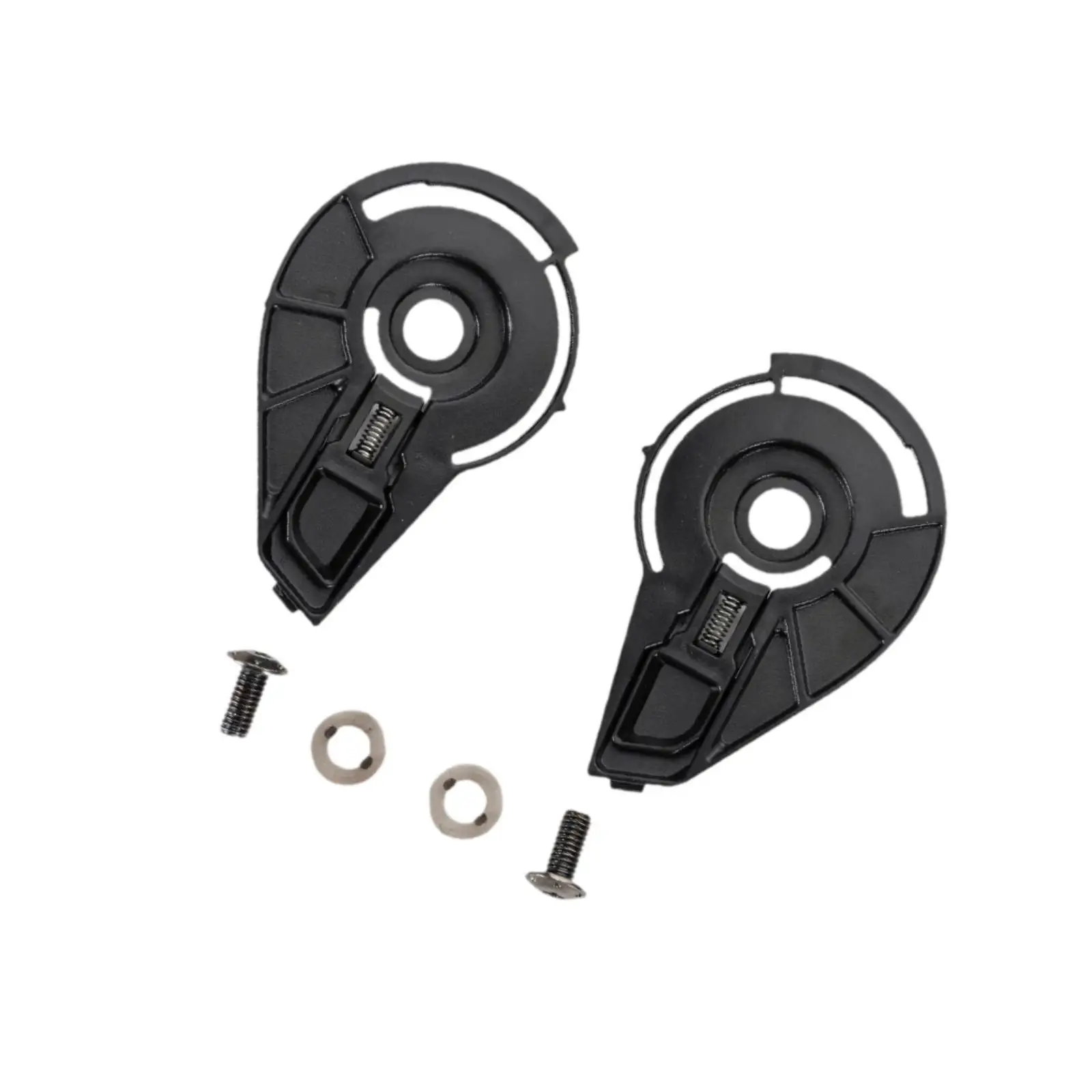 オープンフェイスヘルメットベース、バイクヘルメットバイザーベースプレート、SM965用ヘルメットレンズ固定ベース