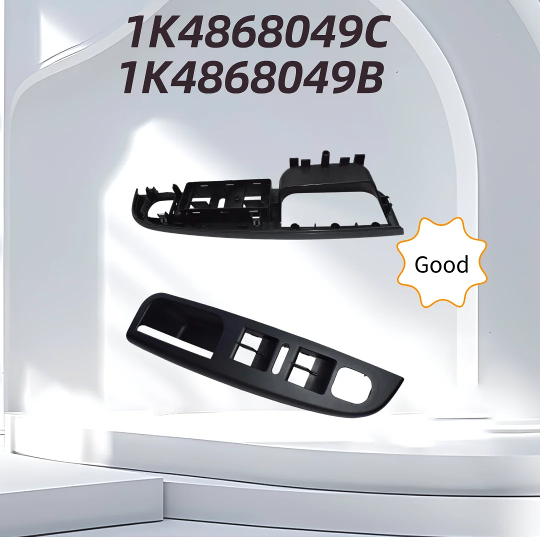 

New 1K4868049C 1K4868049B Power Master Window Switch Control Panel Cover Trim Car Accessories for Jetta VW MK5 Golf 5 2005-2014