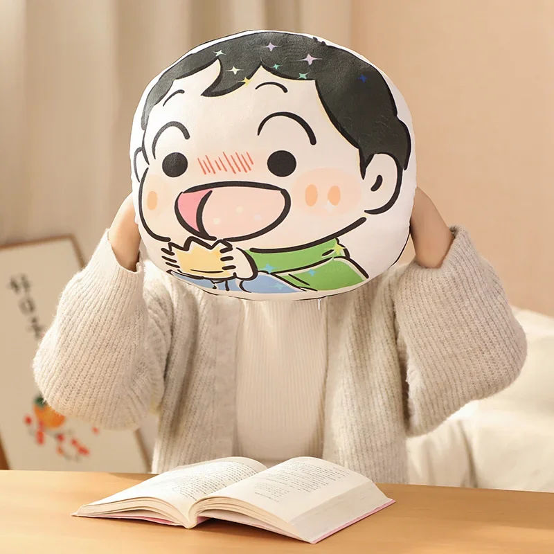 King Ranking Boji Quark Plush Pillow Kawaii Cartoon Character Cushion Hand Warm Lovely Backpack Pendant Home Decor Children Gift