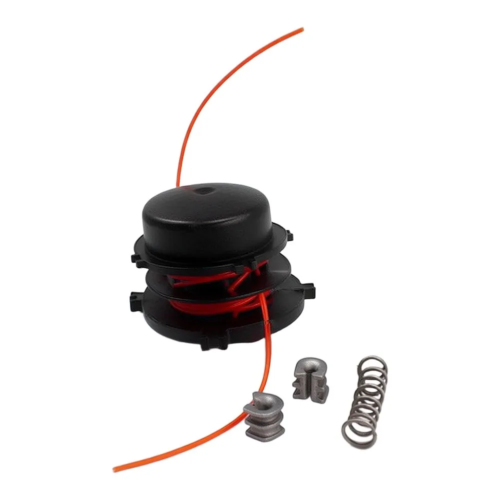 Spool Insert with Thread Compression Spring Sleeve for 30/2 40/2 Mowing Heads Compatible with FS160 FS220 FS280