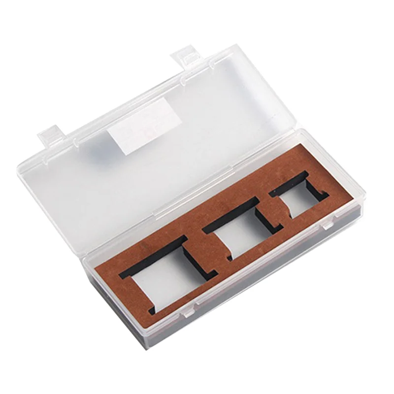 

AB7-3Pcs/Set Metal Watch Movement Holder Fixed Base for Watchmaker Multi Function Vise Clamp Watch Repair Maintenance Tool