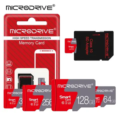 Memory Card 4GB 8GB 16GB 64GB Mini SD Cards 128gb 256gb 512gb cartao de memoria 32GB TF Card Flash Drive Micro Card SD adapter