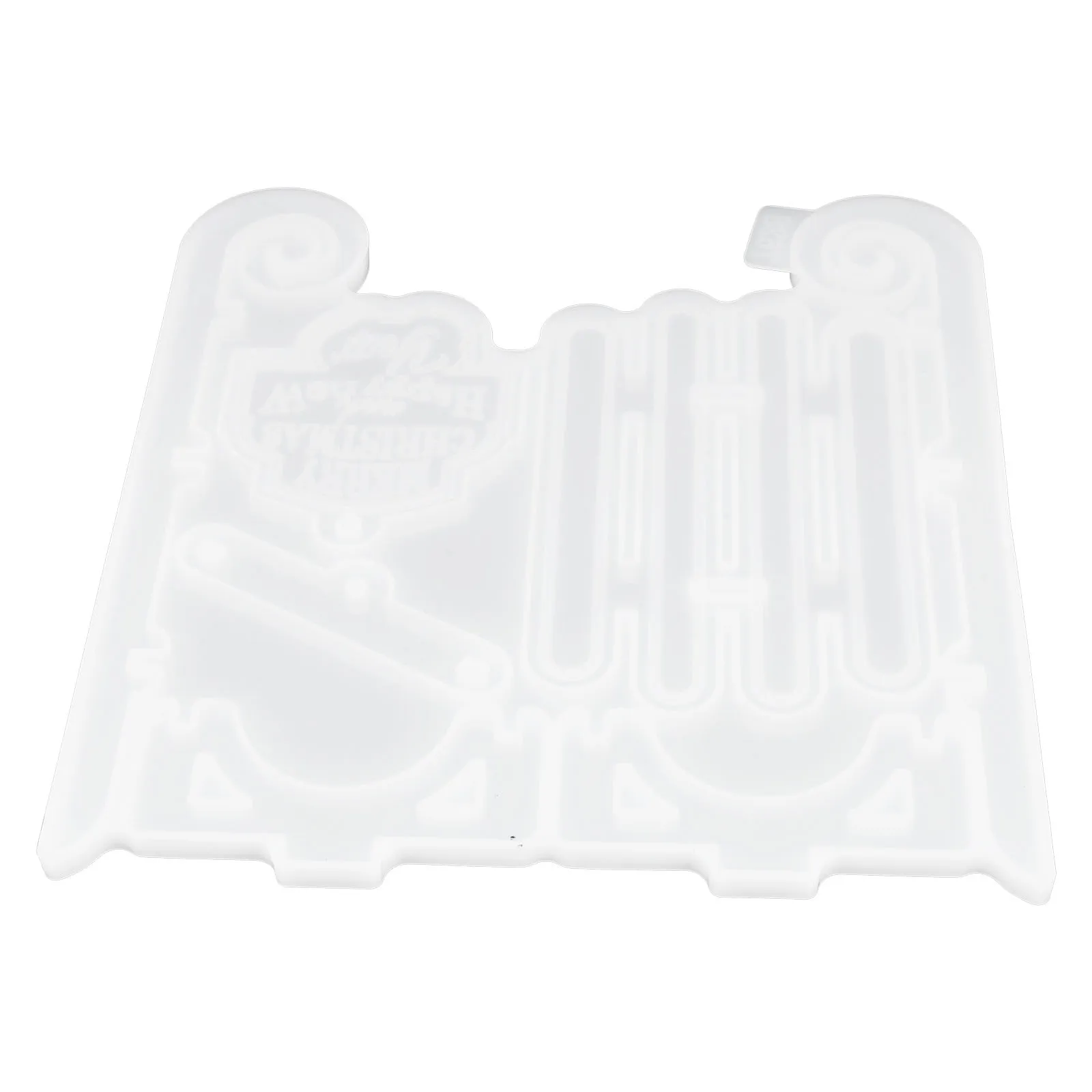 

DIY Handicraft Sleigh Mold Silicone Christmas Shape Mold for Epoxy Casting Soap Making Personalized Gifts