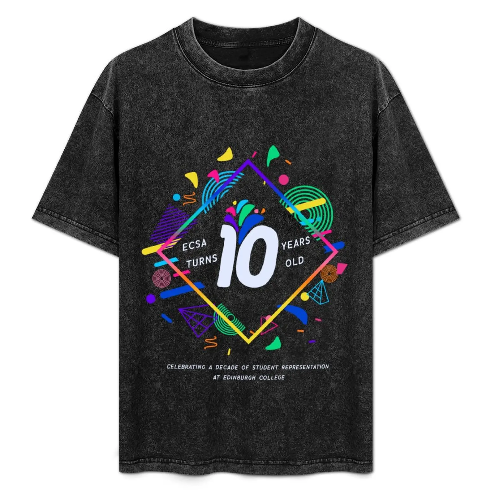 

10 Year Anniversary! - Light Blue T-Shirt cotton graphic tees sports fans mens designer t shirt