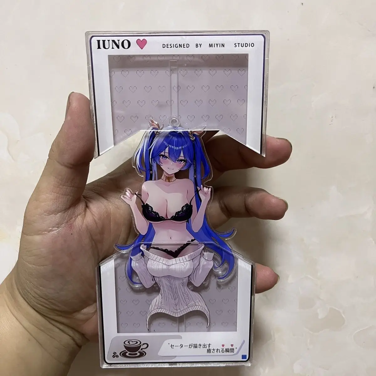 Wuthering Waves Model Plaat Iuno Outfit Verander Figuren Acryl Karakter Ornament Plaat Desktop Decoratie Fans Brithday Gifts