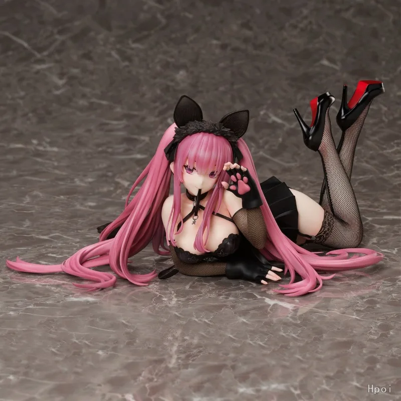 

Genuine Azur Lane La Galissonniere Black Cat Pumpkin Night PVC Action Anime Figure Model Toys Figure Collection Doll Gift