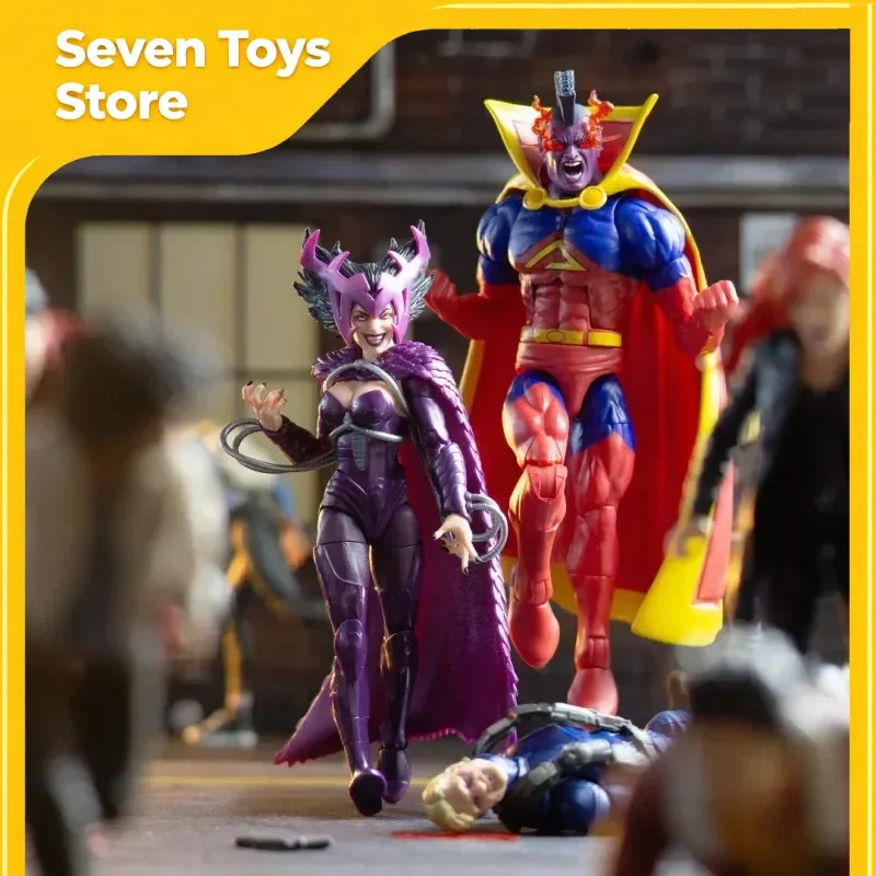 

6-Inch Marvel Legends Series X-Men Deathbird & Marvel’S Gladiator Action Figures Cartoon Room Decor Collect Model Birthday Gift