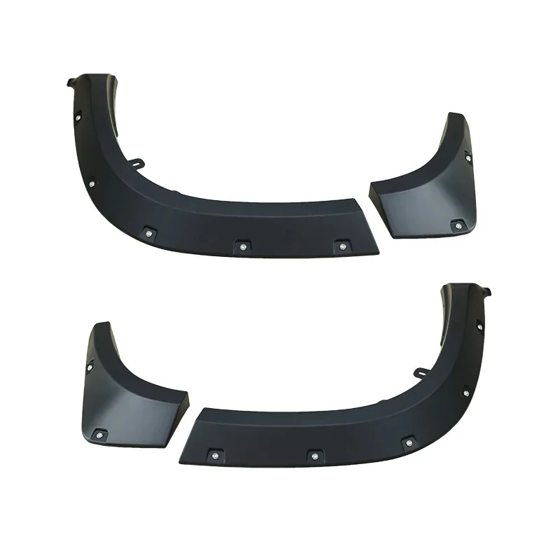 Car Fender Flares Arch Wheel Eyebrow Protector Mudguard Sticker Compatible for  L200 2019-2021 Modified Wheel Arch