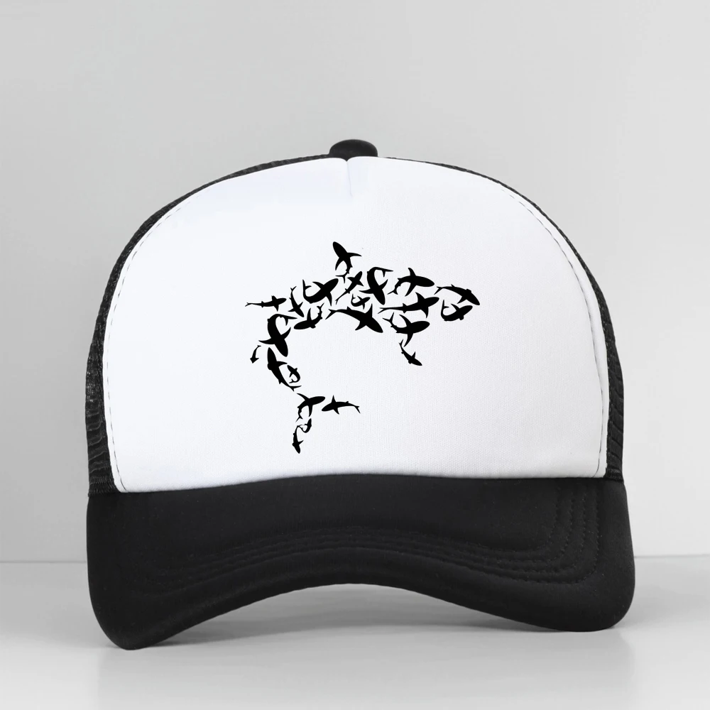 

Great White Shark Lover Marine Biology Animal Science Baseball Cap Unisex Fashion Summer Hipster Breathable Sun Hat