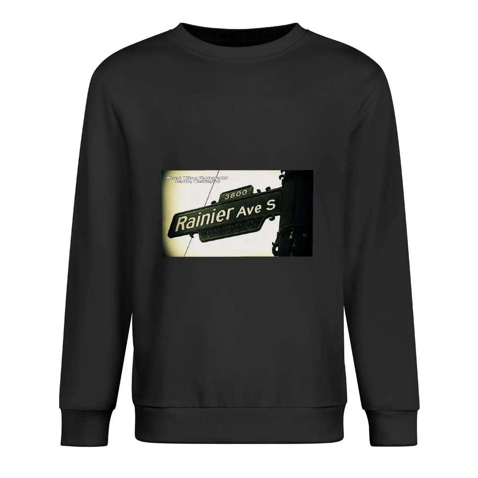

Rainier Avenue South, Seattle, Washington by Mistah Wilson Pullover tracksuit autumn winter clothes new sweatshirt
