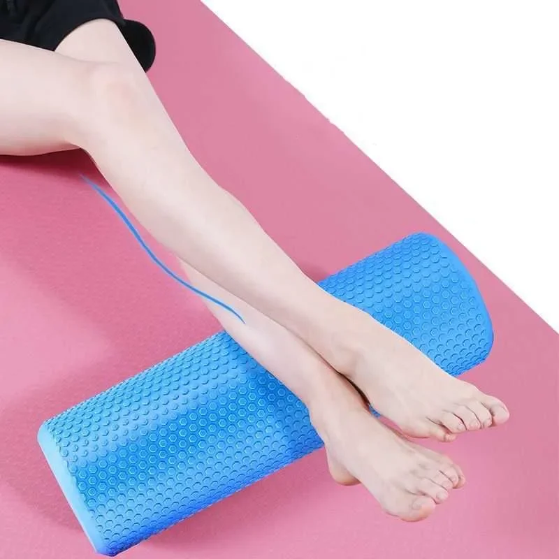 1Pcs 30/45/60CM EVA Yoga column Gym Fitness Back Roller Pilates Yoga Exercise Muscle Massage Roller Yoga Block For Home Trainer