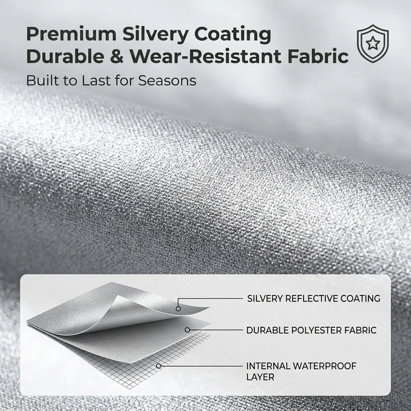 1 Gray Pulsator Washing Machine Cover, Modern Style, Convenient Zipper Opening and Closing Design, Strong Protection for
