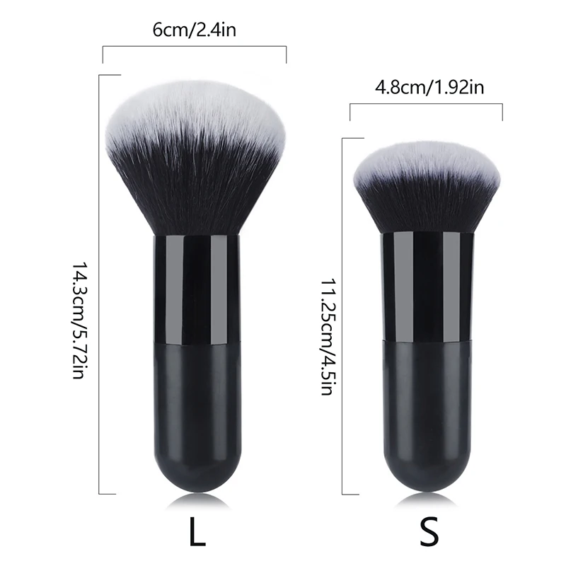 1Pcs Professional Large Cosmetics Make Up Tools Big Size Makeup Brushes Cream Foundation Powder Brush Soft Face Blush Brush